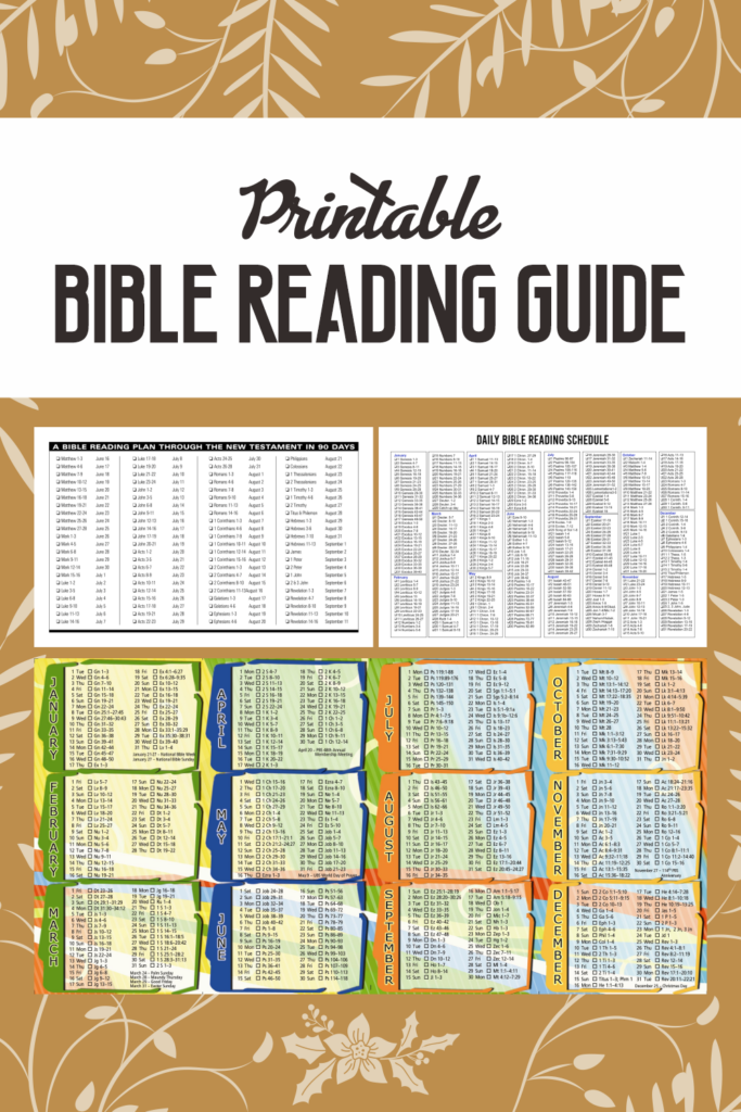 10 Best Printable Bible Reading Guide PDF For Free At Printablee