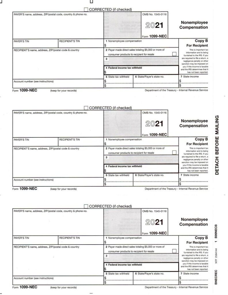 1099 Nec Form 2025 Printable Dolly Gabrila