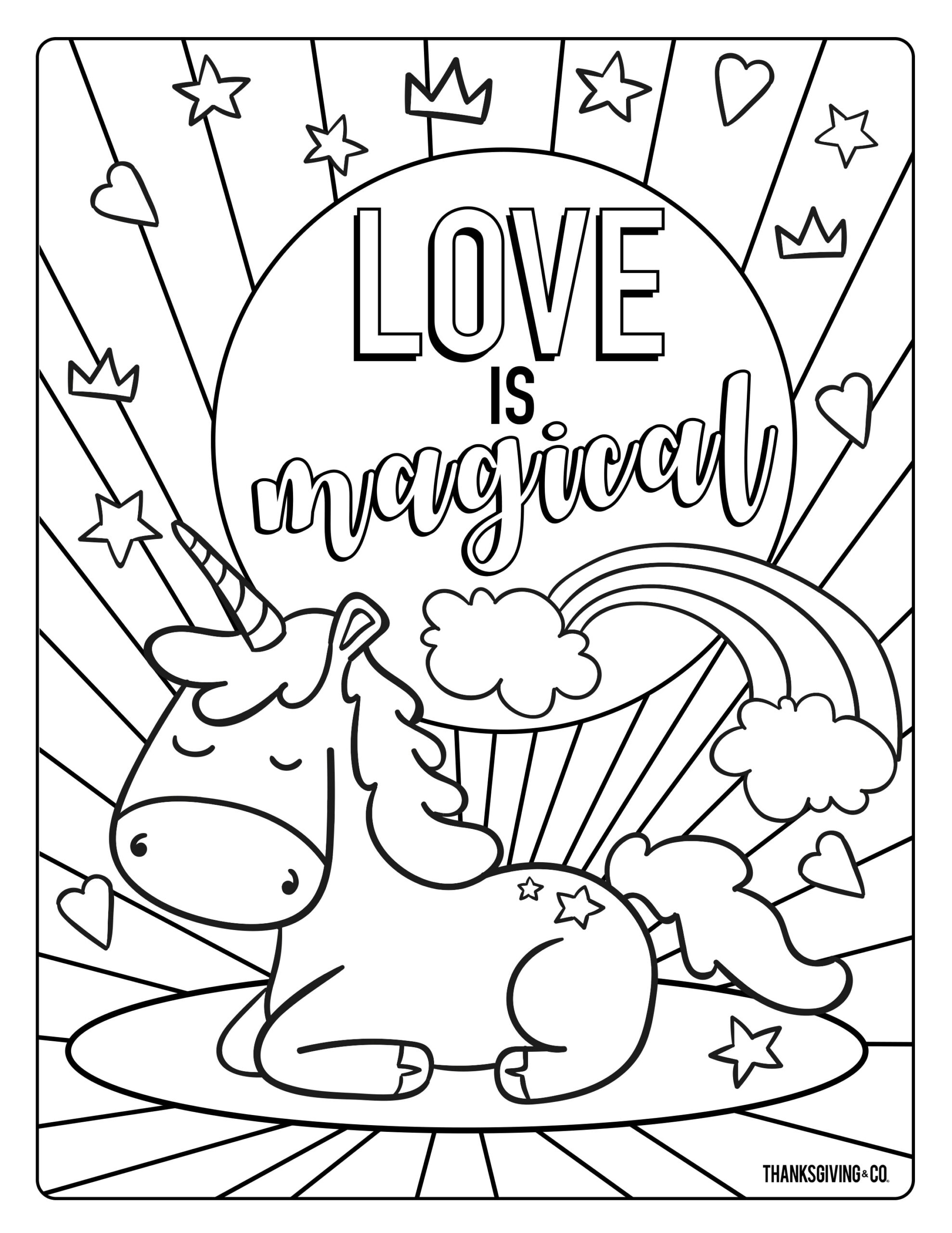 4 Free Valentine s Day Coloring Pages For Kids