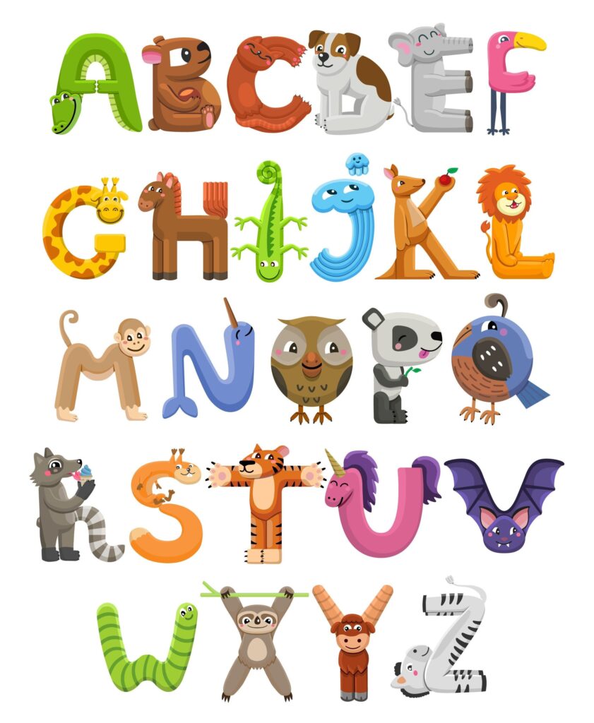 Animal Alphabet Printable