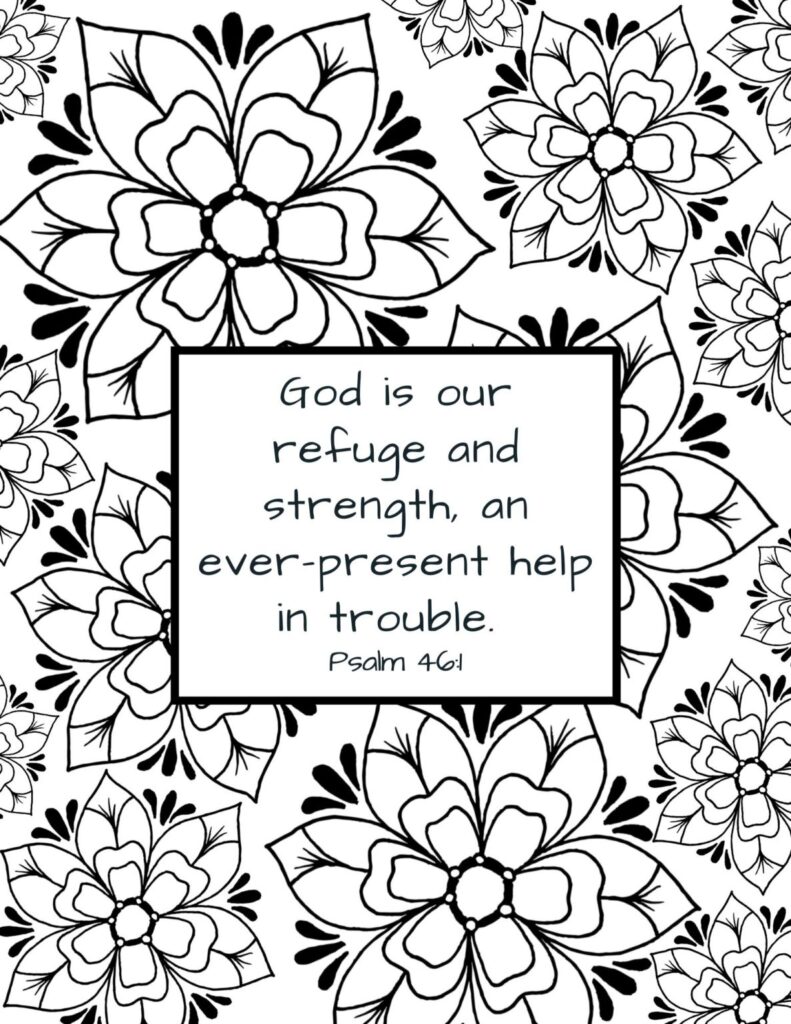 Bible Coloring Pages Free Printable