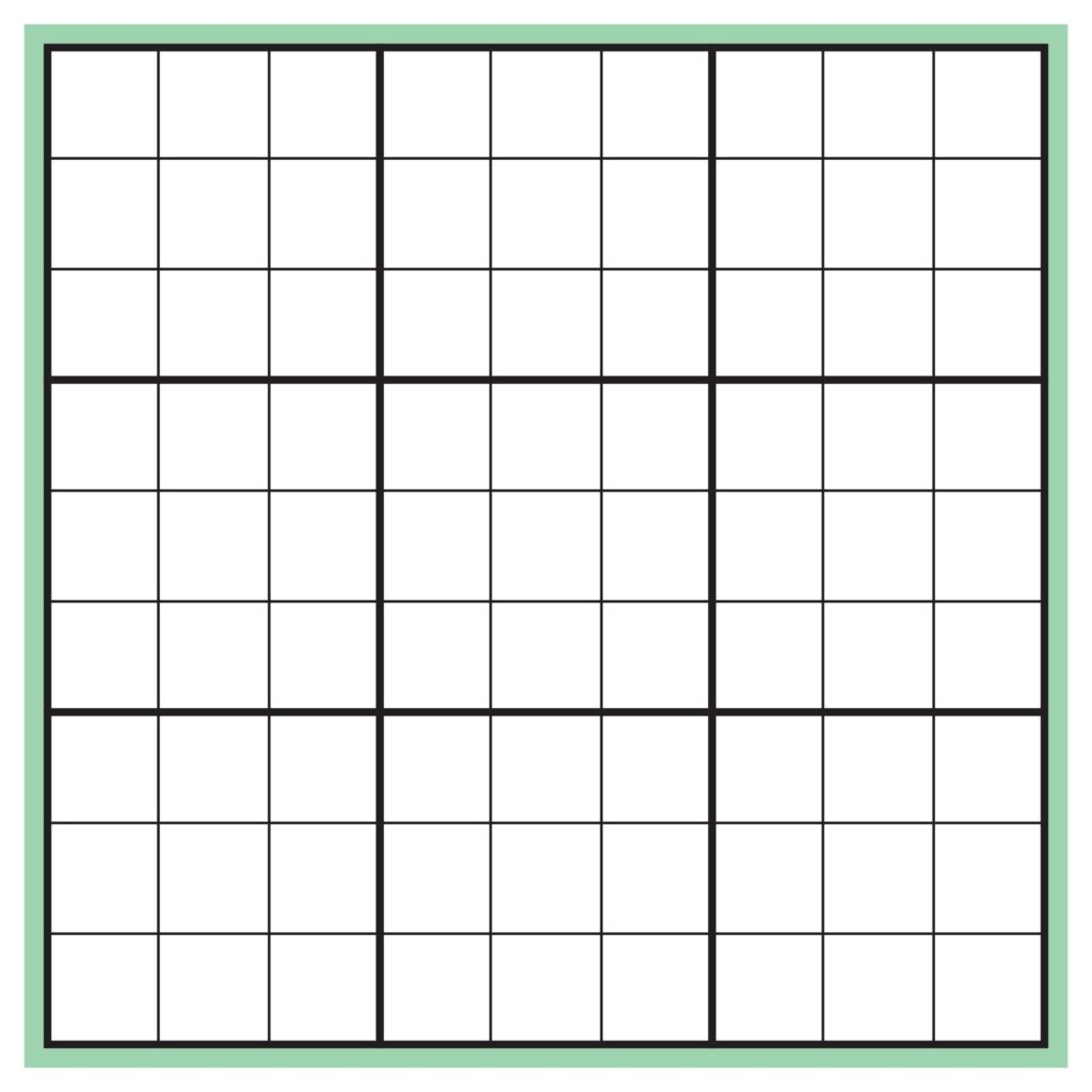 Blank Sudoku Grid 2 Per Page 10 Free PDF Printables Printablee