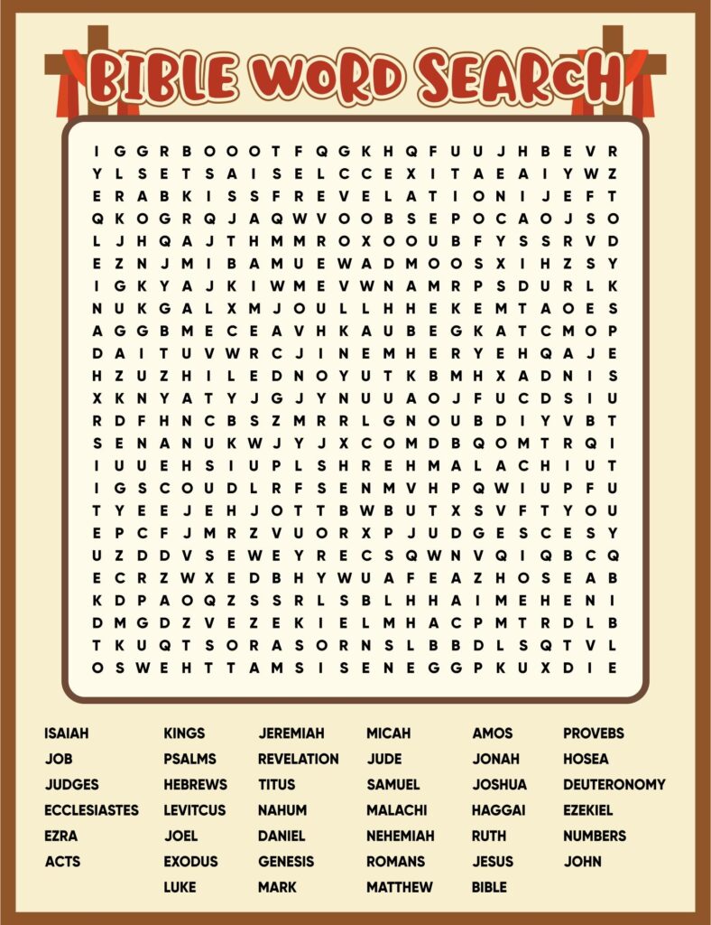 Creation Bible Word Searches 10 Free PDF Printables Printablee