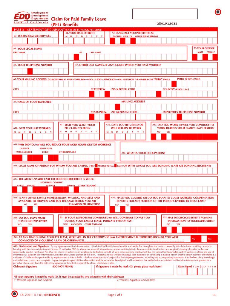 De 2501 Printable Form Printable Form Templates And Letter