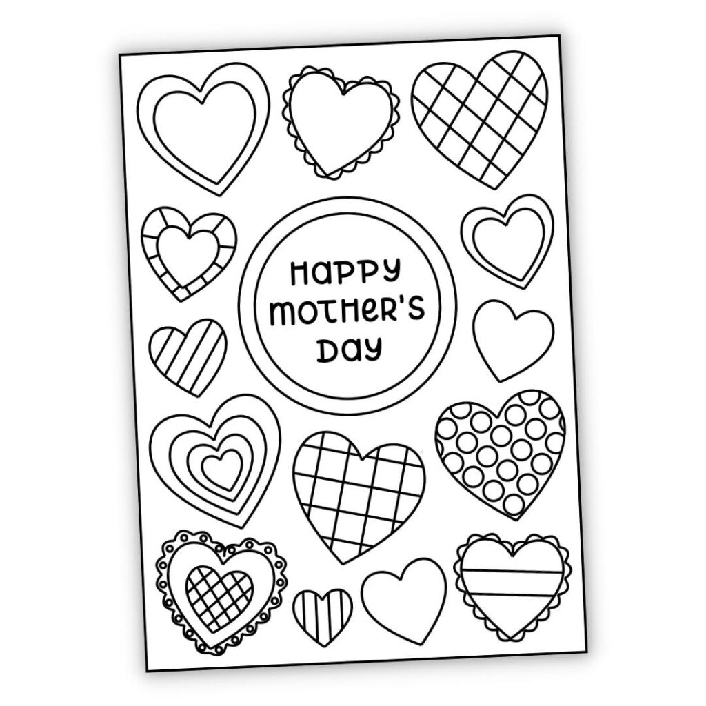 Easy Free Printable Mothers Day Cards Printable Form Templates And 