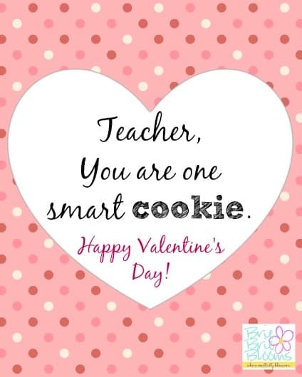 Easy Teacher Valentines Free Printable Cards For Teacher Gifts