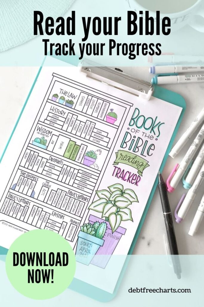 Free Bible Reading Tracker Printable Printable Words Worksheets