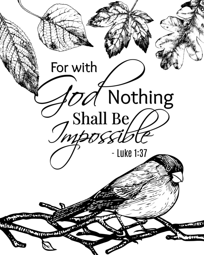 Free Printable Bible Coloring Pages With Scriptures