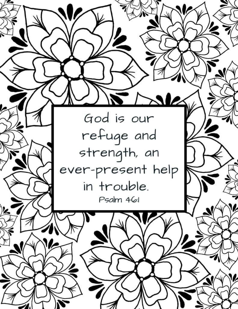 Free Printable Coloring Pages Bible Verses Printable Templates