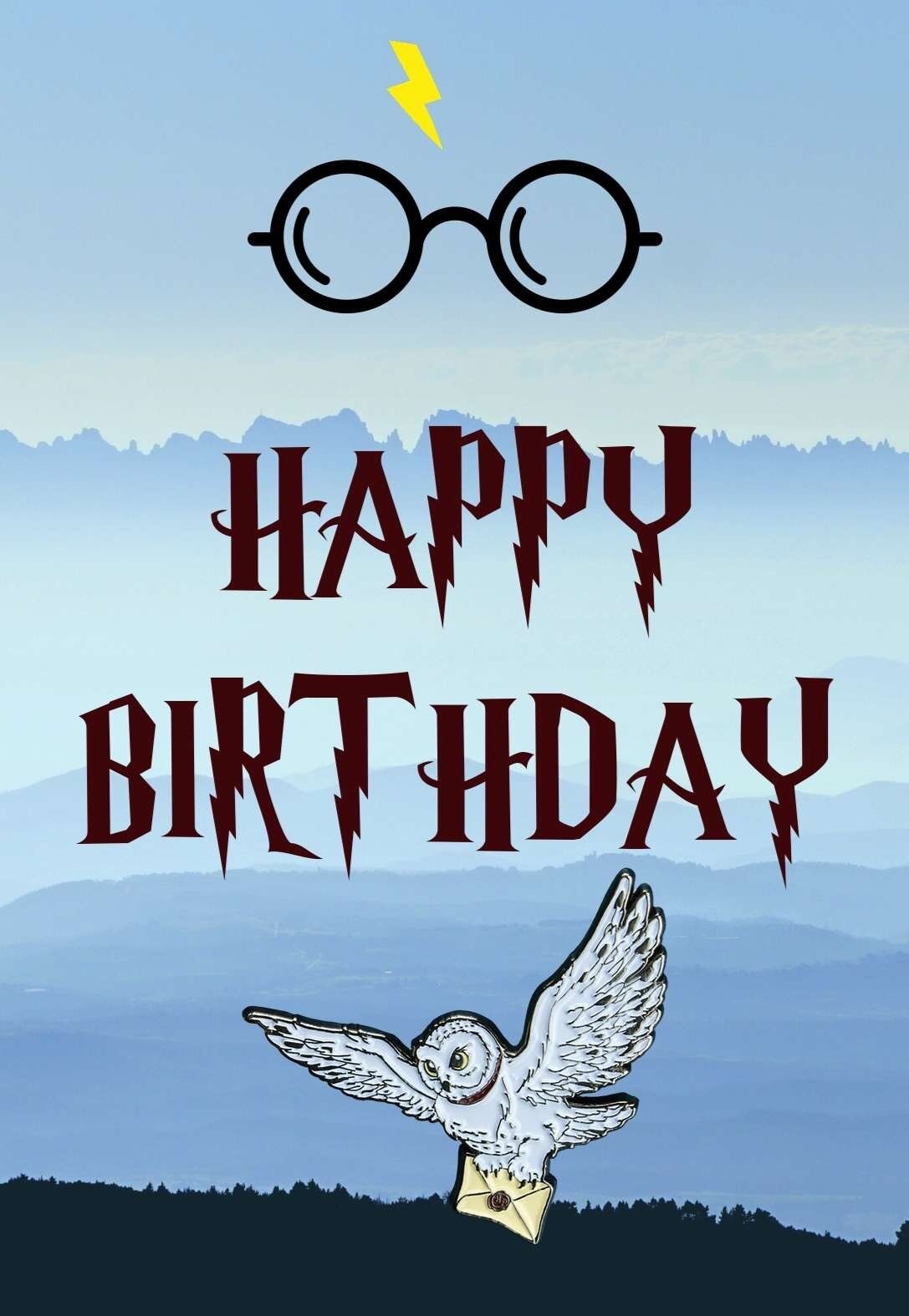 Free Printable Harry Potter Birthday Cards Printable Calendars AT A