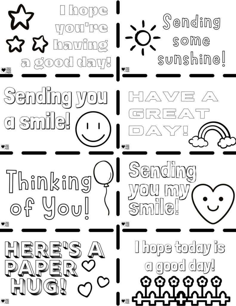 Free Printable Kindness Notes