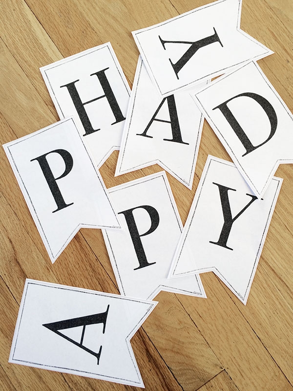 Free Printable Letters For Banners Entire Alphabet