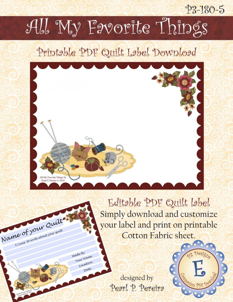 Free Printable Quilt Labels FREE PRINTABLE TEMPLATES