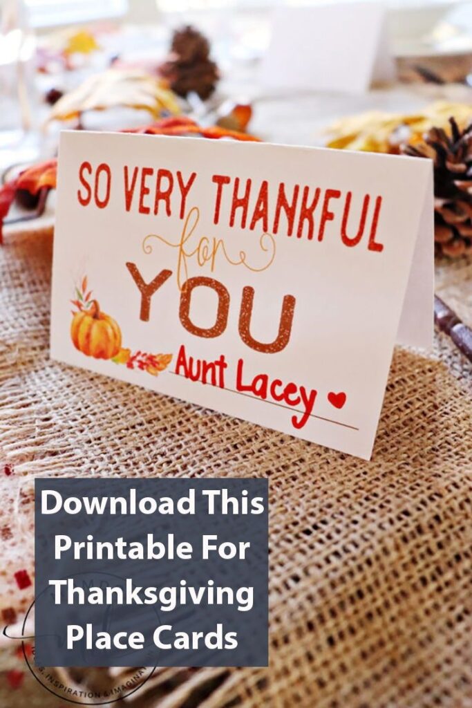 Free Printable Thanksgiving Name Place Cards Printable Word Searches