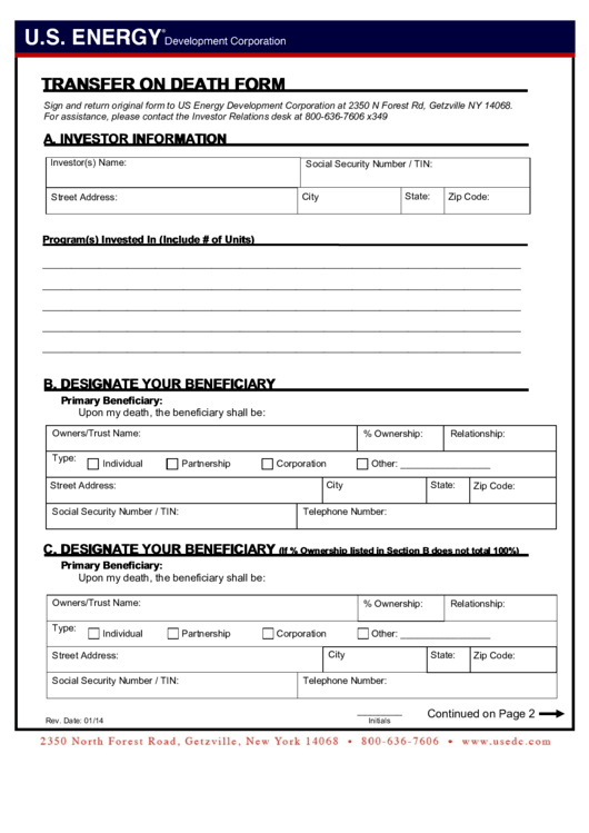 Free Printable Transfer On Death Deed Form Illinois Printable Forms 