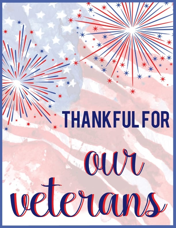 Free Printable Veterans Cards