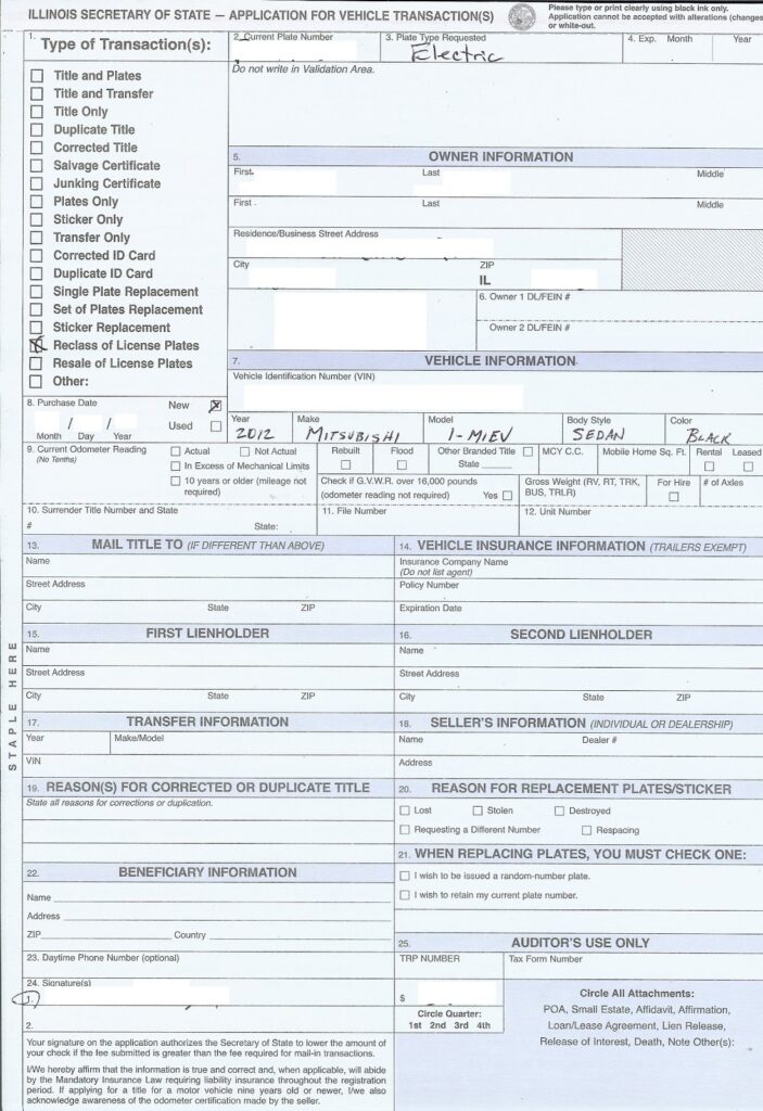 Illinois Form Vsd 190 Printable SeeHow