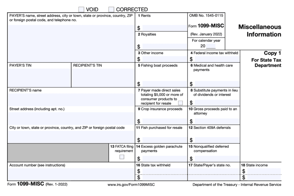 Irs 1099 Form 2025 Printable Elga Lisabeth