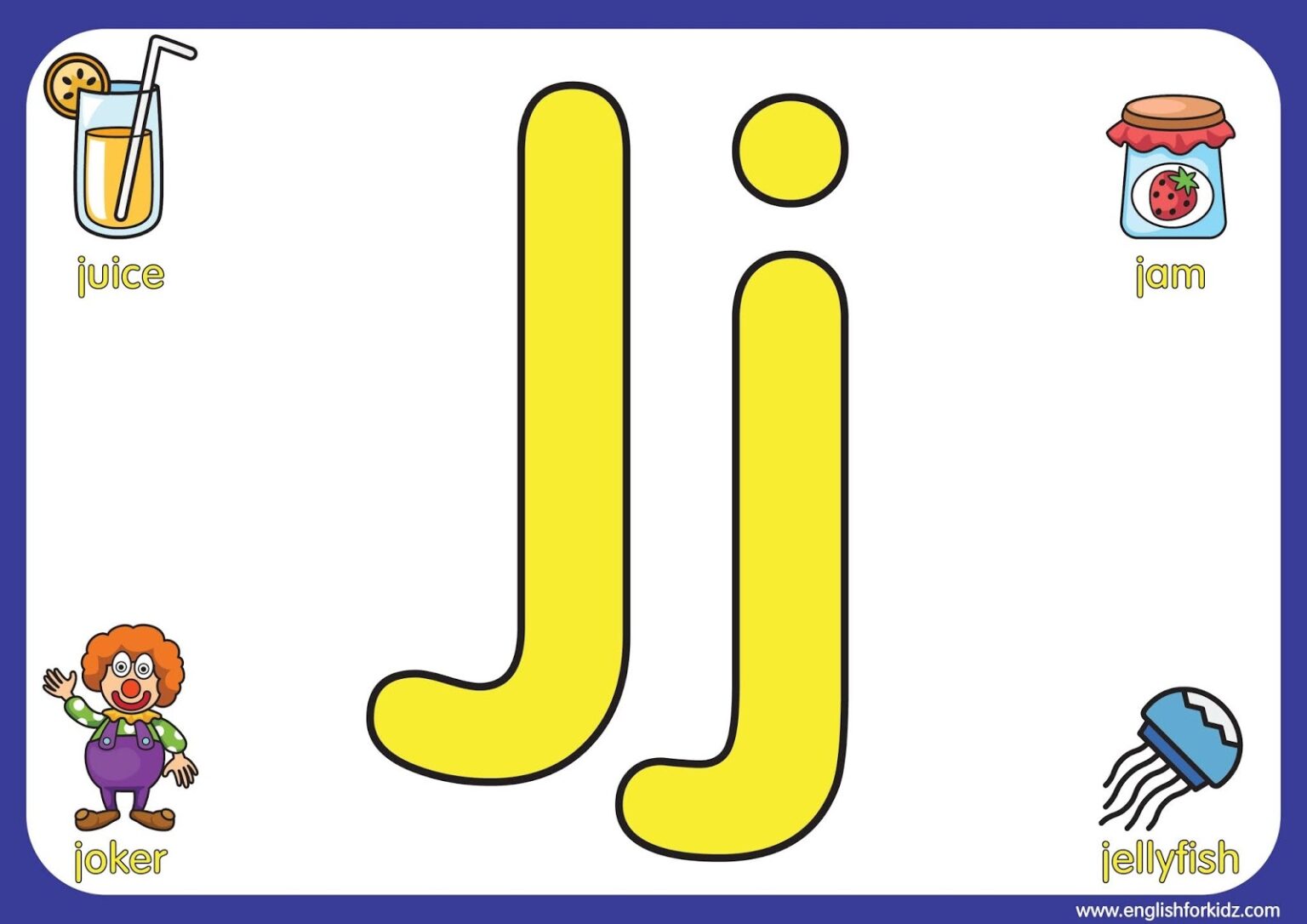 Printable Alphabet Letter J We Love Printables