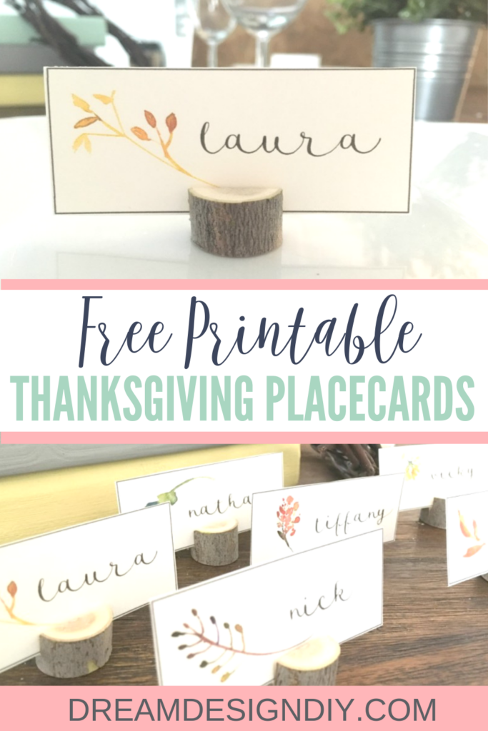 Make Your Guests Feel Welcome With These Free DIY Thanksgiving Place 