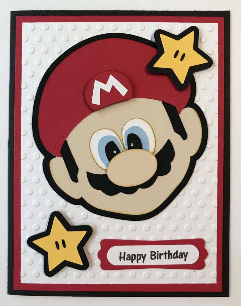 Mario Birthday Card Printable Printable Calendars AT A GLANCE