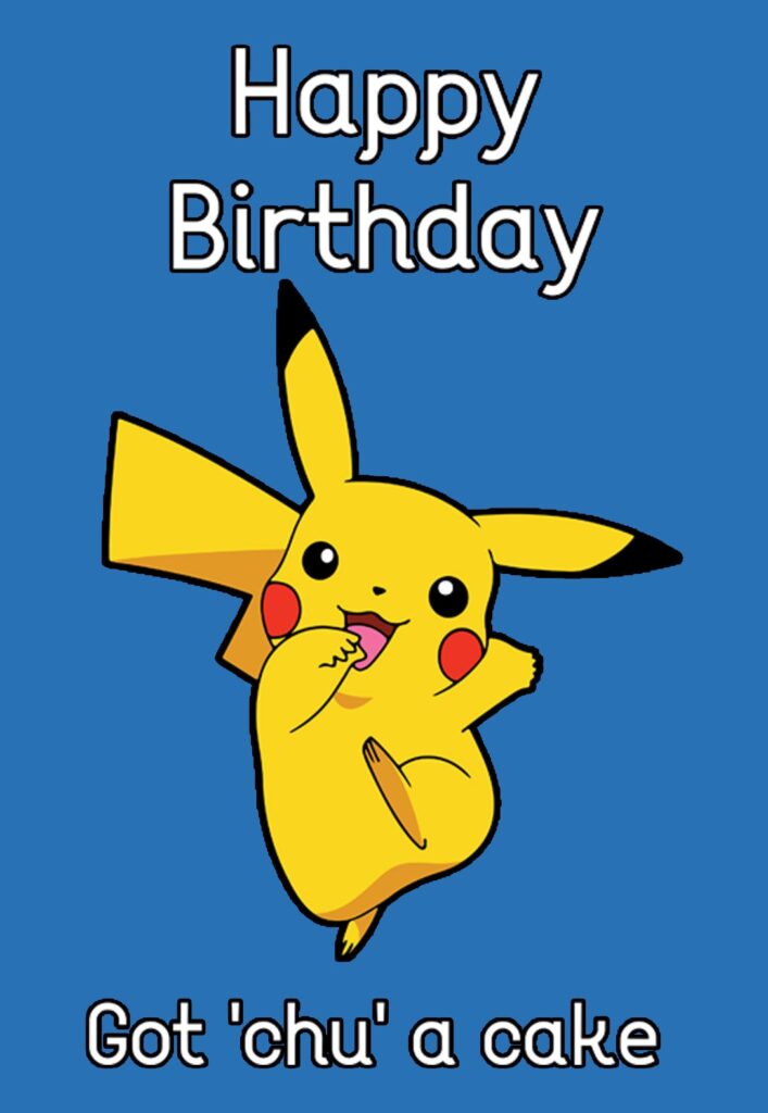 Pokemon Birthday Card Free Printable Customize And Print