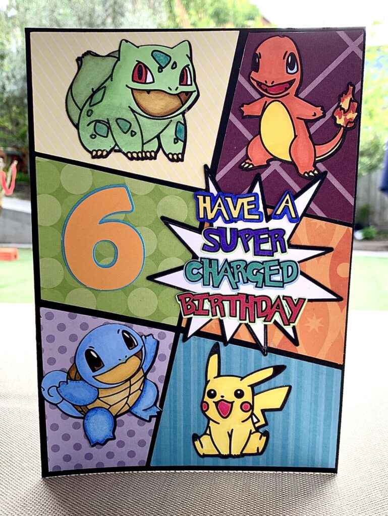 Pokemon Birthday Card Printable Free