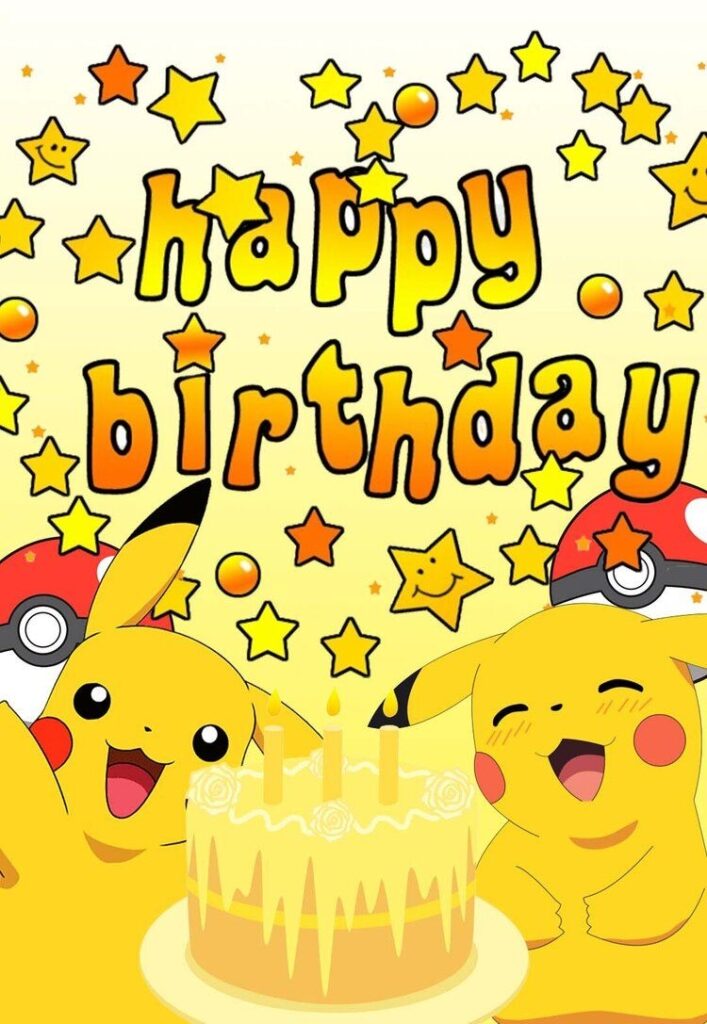 Pokemon Birthday Card Printable Free Projectopenlettercom Pokemon 