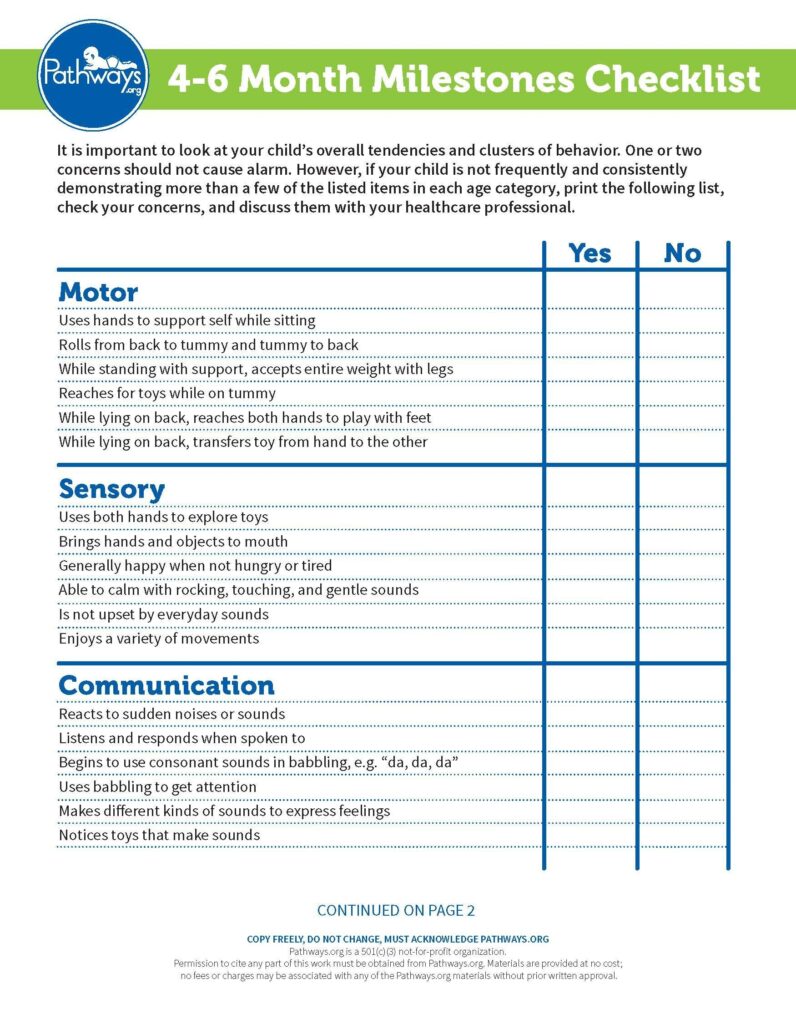 Printable Developmental Checklist For 2 3 Year Olds