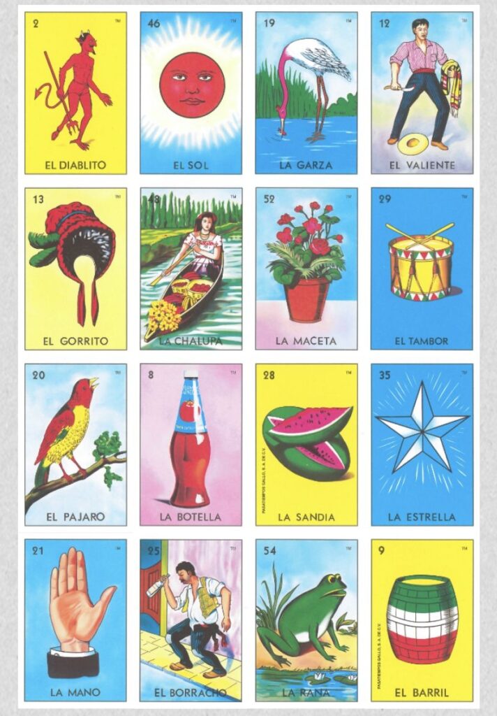 Printable Loteria Cards