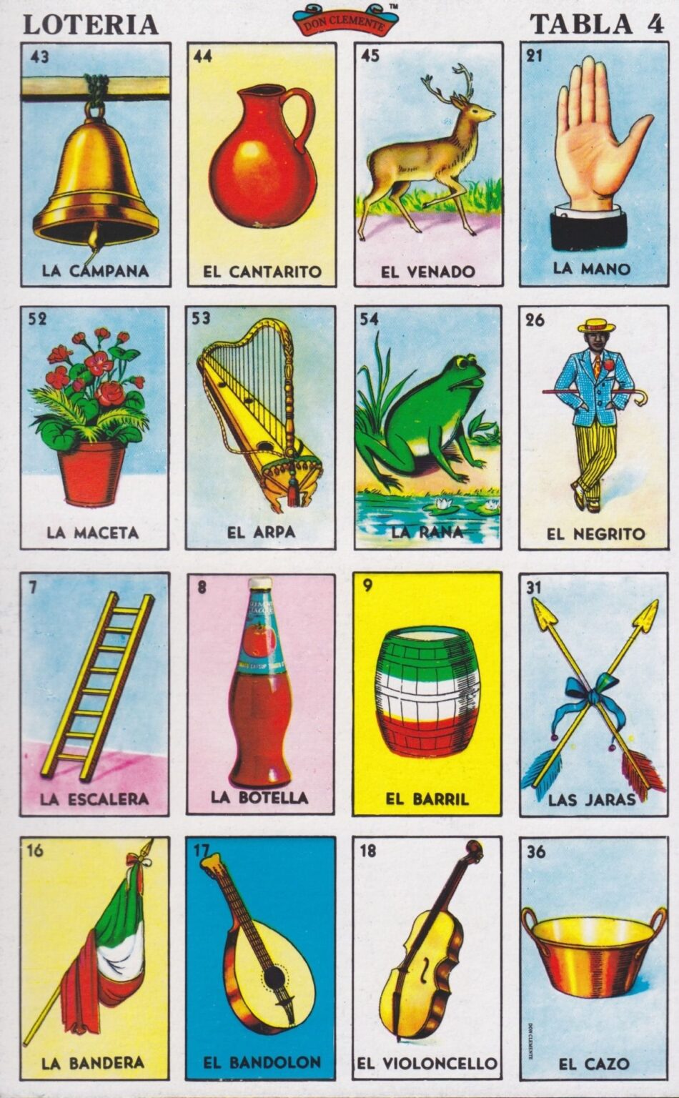 Printable Loteria Cards Pdf Free - We Love Printables