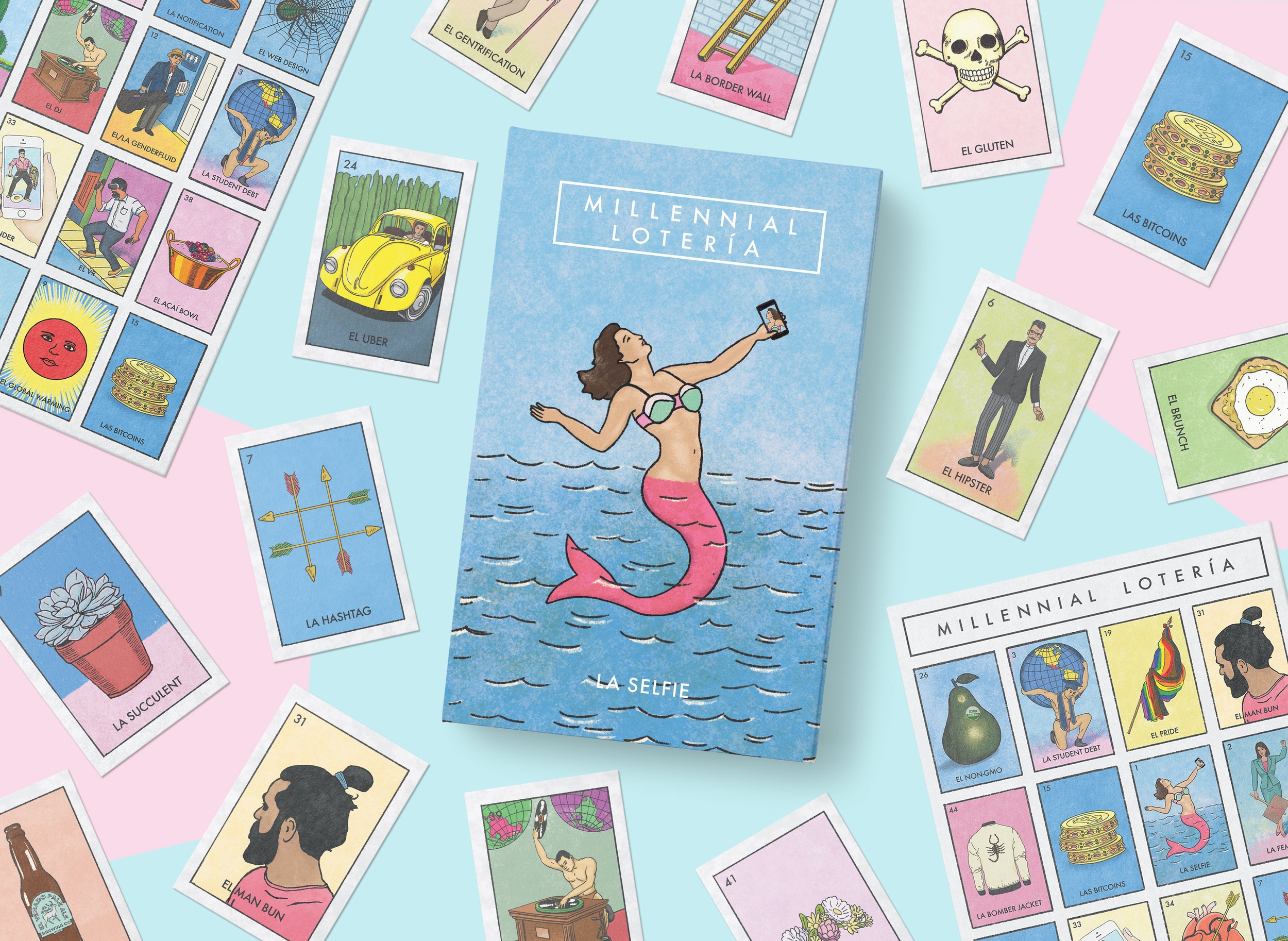 Printable Millennial Loteria Cards