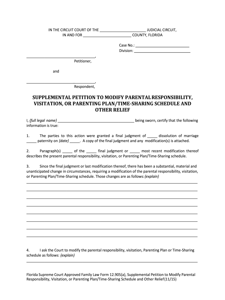 Printable Termination Of Parental Rights Form