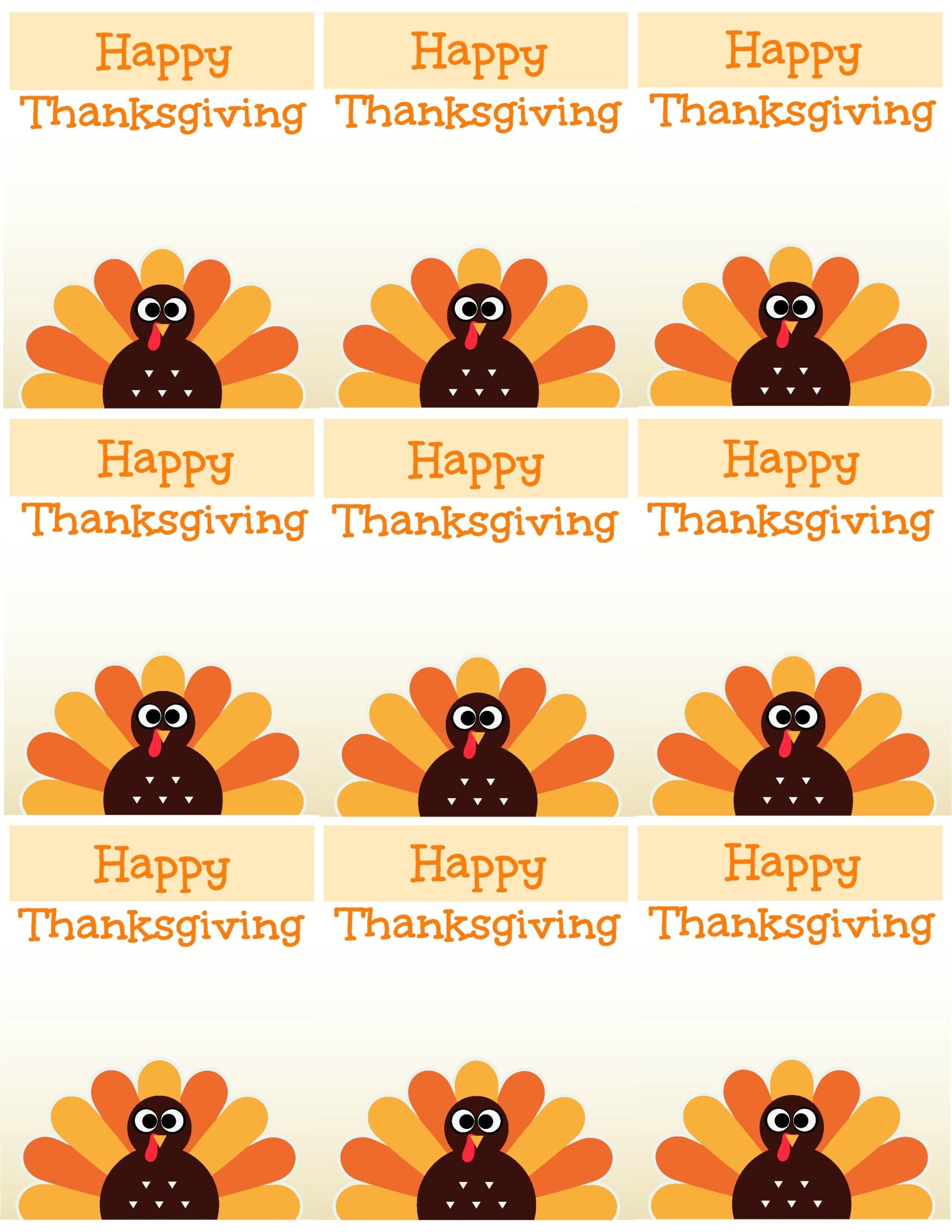 Printable Thanksgiving Name Cards Printable Calendars AT A GLANCE