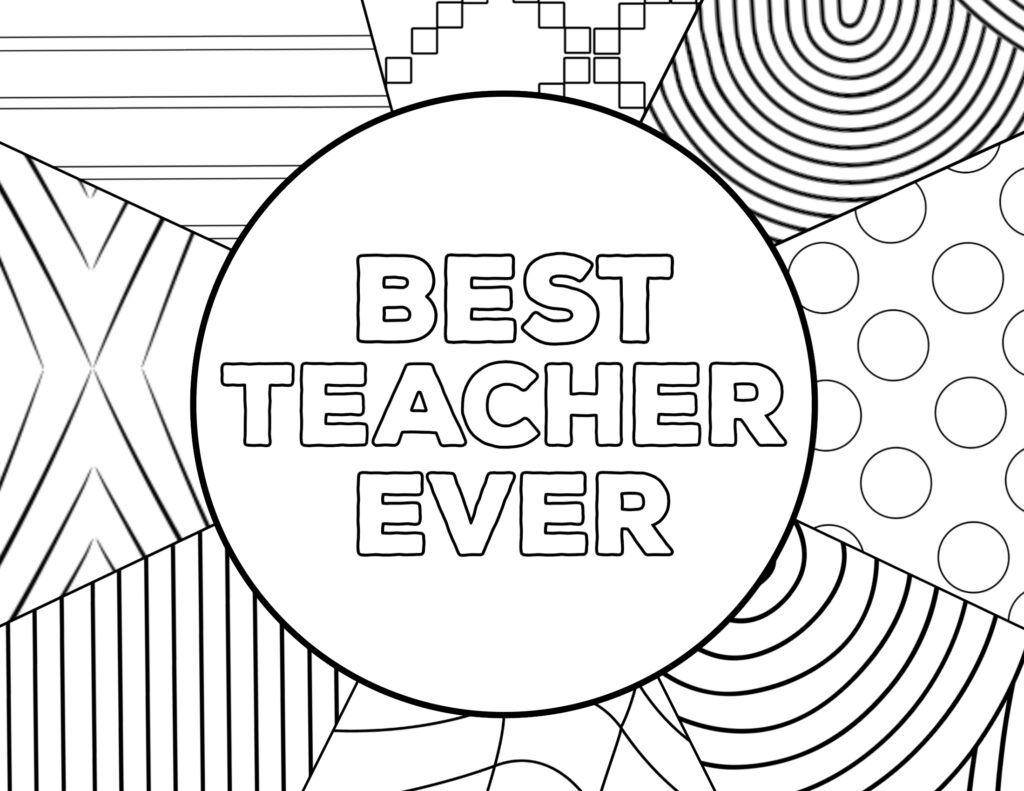 Teacher Appreciation Cards Printable To Color Printable Templates Free