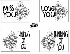 Free Printable Thinking Of You Cards - We Love Printables
