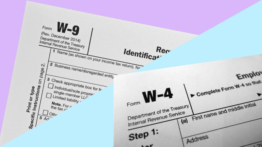 W 9 Vs W 4 Understanding The Difference Between Forms