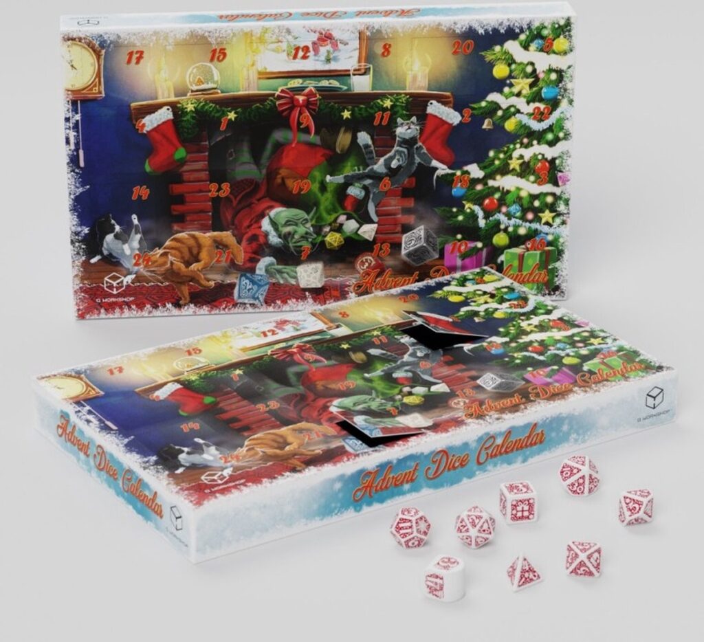 Advent Dice Calendar Q Workshop Games Bol