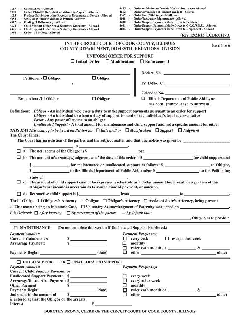 Child Support Calendar Fill Out Sign Online DocHub