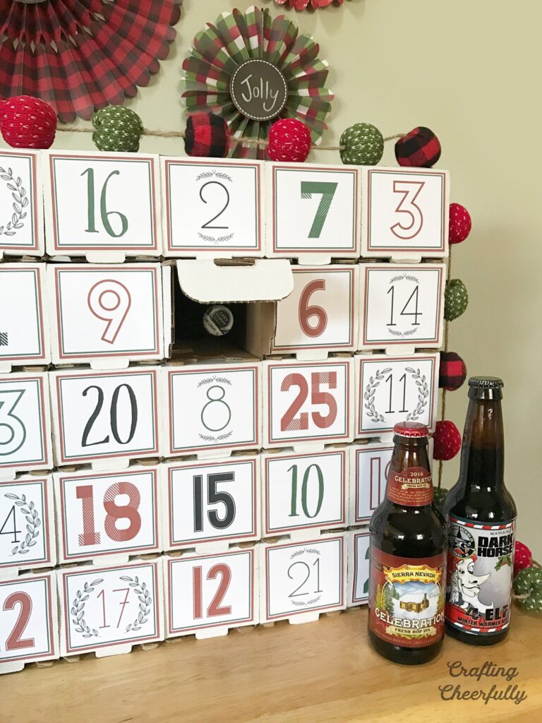 Create A DIY Beer Advent Calendar That Can Be Used Year After Year 