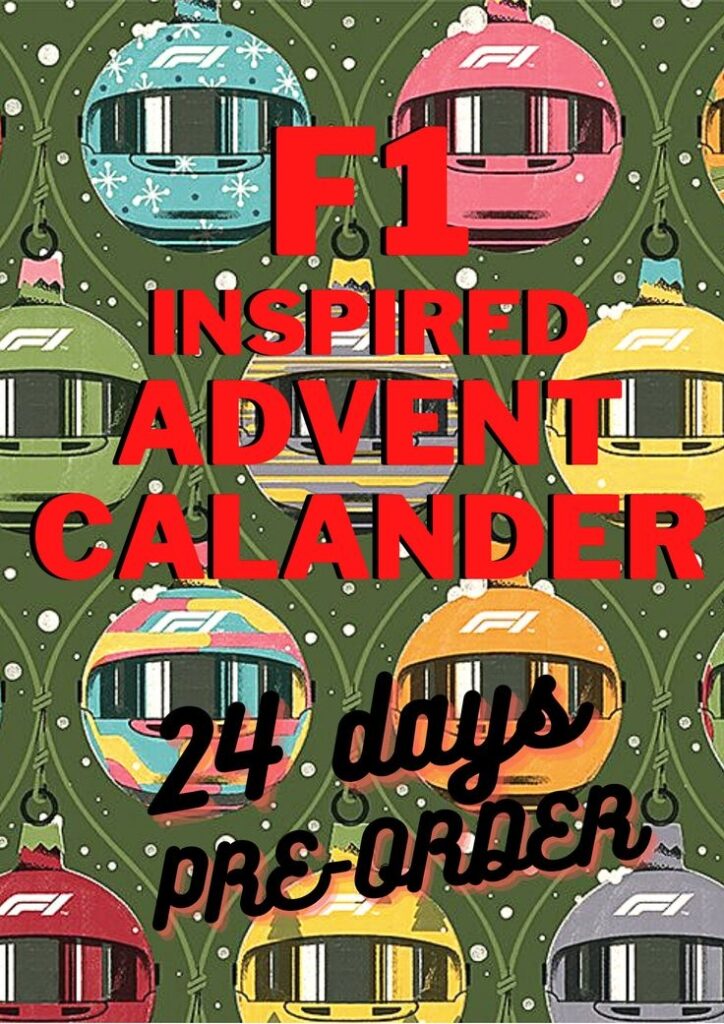 F1 Inspired Advent Calander PRE ORDER ONLY Limited 25 Only Etsy UK In 