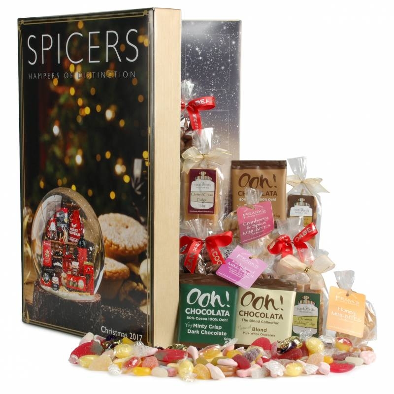 Luxury Sweets And Chocolates Advent Calendar Funky Hampers