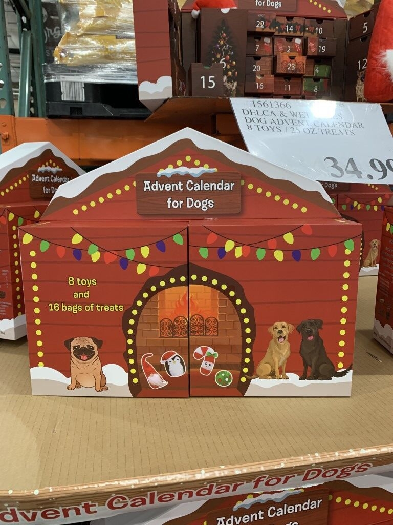 Costco Dog Advent Calendar 2021 Delca Wet Noses Costco Fan In 2024