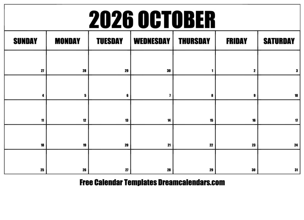 Navigating October 2026 A Guide To National Holidays And Observances 