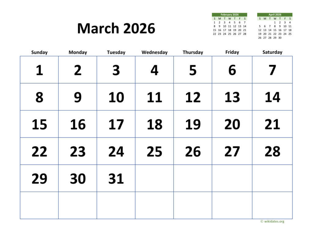 Navigating Time A Comprehensive Guide To The March 2026 Calendar 