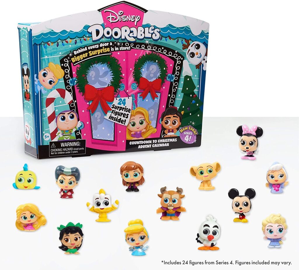 The ADORABLE Disney Doorables Advent Calendar 2020 24 Pieces