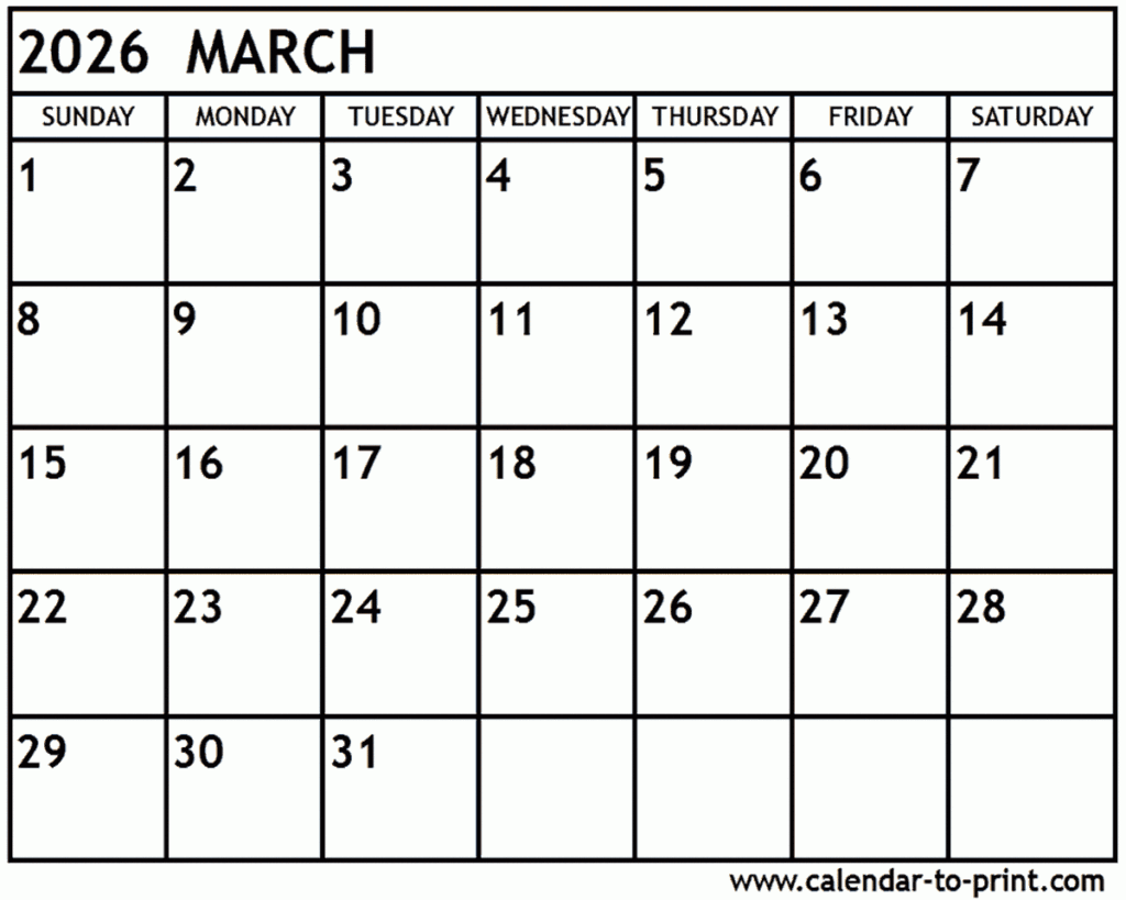 Understanding The March 2026 Calendar In Hindi A Comprehensive Guide 