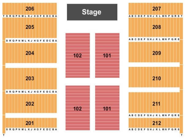 Visalia Convention Center Tickets In Visalia California Seating Charts