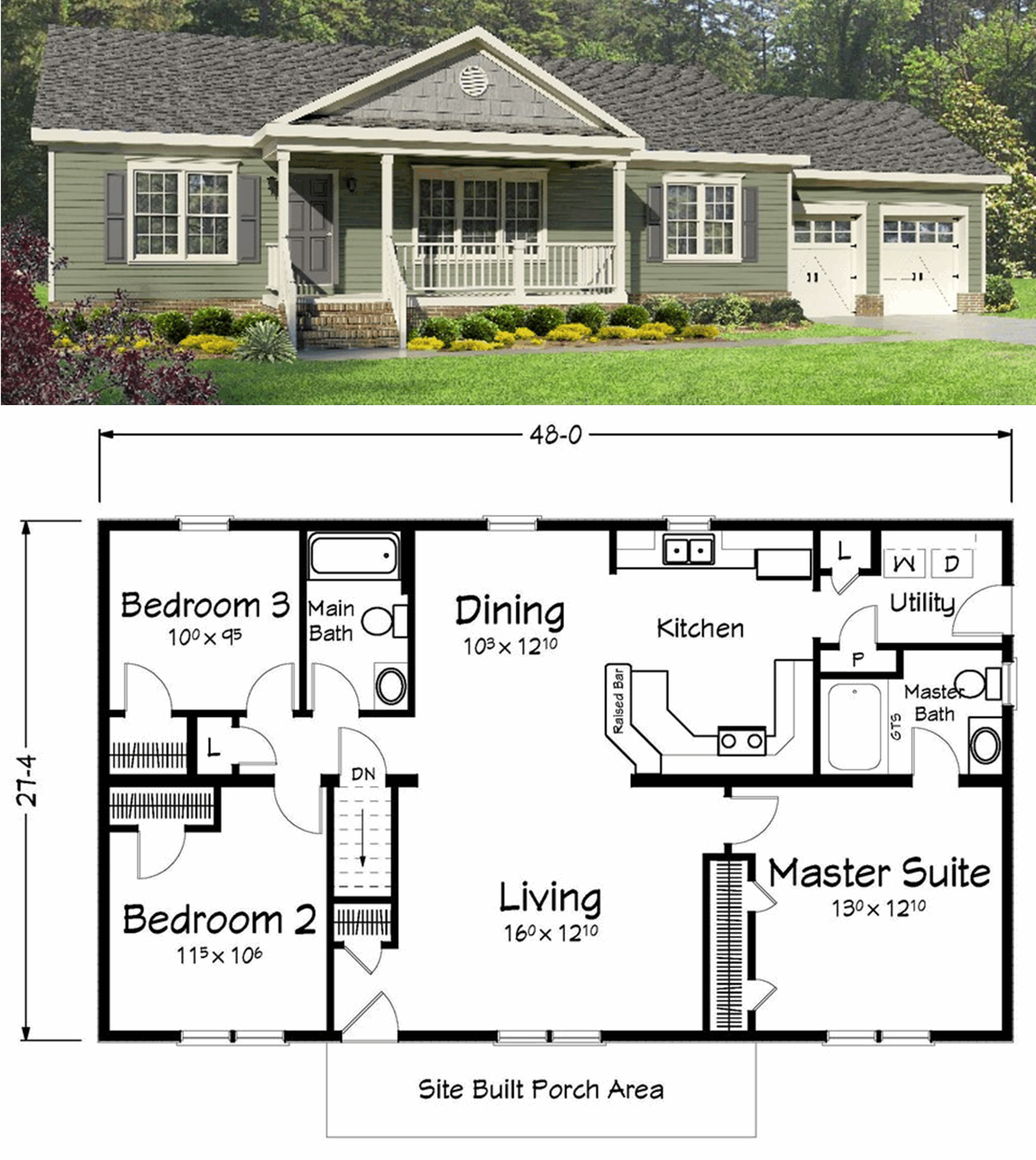 10 Gorgeous Ranch House Plans Ideas Ranch House Floor Plans Ranch