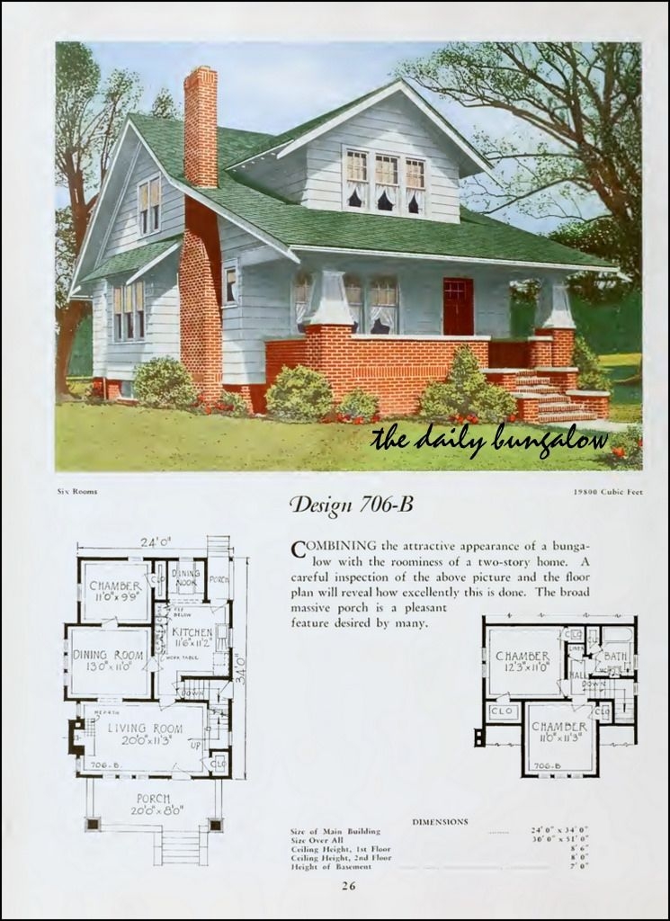1920s Craftsman Bungalow House Plans 1920s Craftsman Bungalow House Plans